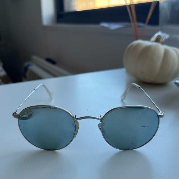 Ray bans round flash lenses - Picture 2 of 8